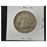 1958 Franklin Half Dollar