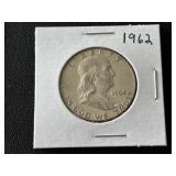 1962 Franklin Half Dollar
