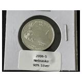 2006-S Nebraska Silver Quarter