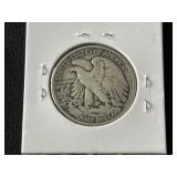 1938 Walking Liberty Half Dollar