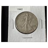 1942 Walking Liberty Half Dollar