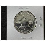 1962 Franklin Half Dollar Proof