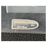 3 - 1 Gram .999 Fine Silver Bullets