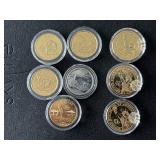 Quarter and Dollar Coins