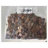 1000 Lincoln Wheat Cents