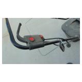 Yard Machine 13 in Electric Mower and Trash Can No Lid