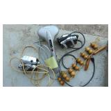 Lot of Massagers, 2 Vintage, Wood One and One Newer Electric One