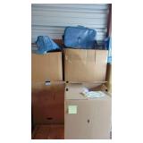 3- Wardrobe Boxes and 2 Other Boxes of Clothing, Shoes and Accessories