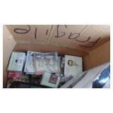 DVD Player, VHS Rewinder, CDS, Cassettes and DVDs