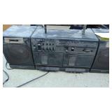 Sony Boom Box and Emerson Weather Band Radio