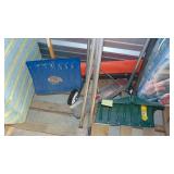 2- Snow Shovels, Roof Rake Shovel, Push Snow Shovel with Wheels