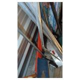 2- Snow Shovels, Roof Rake Shovel, Push Snow Shovel with Wheels