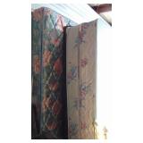 Fall Size Mattress, Brass Headboard and White and Brass Day Bed with Mattress