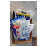 Toolbox, Thermos, Vacuum Bags and Flag