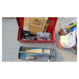 Toolbox, Thermos, Vacuum Bags and Flag