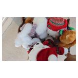 Wood Caddel with Stuffed Animals, Shelf, Bench, Quilt Rack and other Small Shelf