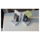 Pair of Marble Bookends