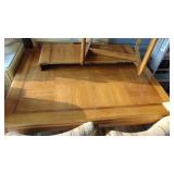 Table with 1 Leaf and 3 Chairs