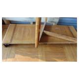 Table with 1 Leaf and 3 Chairs