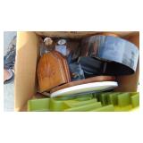 6- Boxes of Home Decor and Kitchen Items