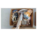 6- Boxes of Home Decor and Kitchen Items