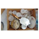 4- Boxes of Mugs, Coffee Cups and Stemware