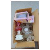 4- Boxes of Mugs, Coffee Cups and Stemware
