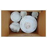 China Set, Corelle Ware, Silverplate and Mini Doll Tea Set