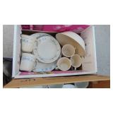 China Set, Corelle Ware, Silverplate and Mini Doll Tea Set