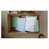 Personal Items, Christmas Cards, Handmade Wheat Decor and Some Office Supplies