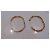 2- 14kt Gold Fillet Brackets