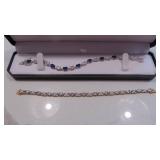 2- Silver Brackets and Silver Jewelry, .925