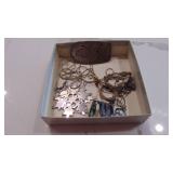 2- Silver Brackets and Silver Jewelry, .925