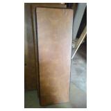 Brown Vinyl Upholstered Seats (6).