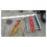 Branch trimmer Saw and tool organizers.