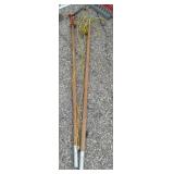 Branch trimmer Saw and tool organizers.