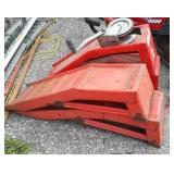 Ramp Set (2) and trailer winch.