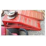 Ramp Set (2) and trailer winch.