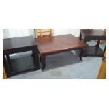 Wood Coffee and End tables (2).