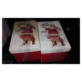 Coca-Cola, Coke  Santa Coca Cola Tumblers (6) In Original Box, 93761.