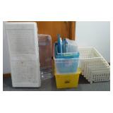Large lot of Storage Containers.