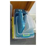 Large lot of Storage Containers.