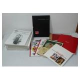 Coke Vintage Banner,  Plastic Crates With Bottles, NASCAR Collectible Hats, Mug, Bottles