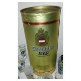 NEW Collapsible Wine Rack. Budweiser Napkins and 1.5L Globe Drink Dispenser and Shot Glass Collection (21).