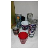 NEW Collapsible Wine Rack. Budweiser Napkins and 1.5L Globe Drink Dispenser and Shot Glass Collection (21).