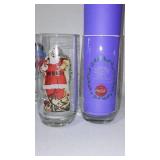 Coca-Cola, Coke  Santa Coca Cola Tumblers (6) In Original Box, 93761.