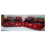 Coke Vintage Banner,  Plastic Crates With Bottles, NASCAR Collectible Hats, Mug, Bottles