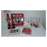 Coca-Cola, Coke Holiday Plates, Glasses, Beanie, Nutcracker And More.