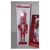 Coca-Cola, Coke Holiday Plates, Glasses, Beanie, Nutcracker And More.