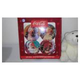 Coca-Cola, Coke Holiday Plates, Glasses, Beanie, Nutcracker And More.